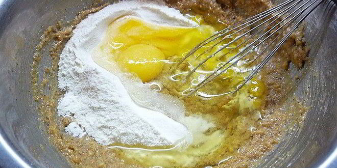 Рецепт миндального тарта с запеченным кремом