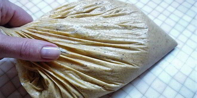 Рецепт миндального тарта с запеченным кремом