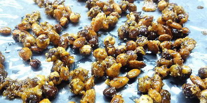 Рецепт миндального тарта с запеченным кремом