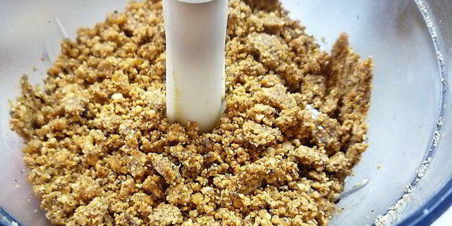 Рецепт миндального тарта с запеченным кремом