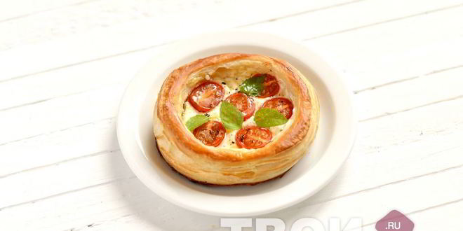 Рецепт мини тарты с фетой и черри