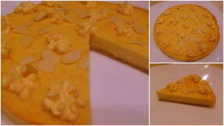 Рецепт Новогоднего мандаринового диетического тарта