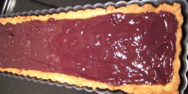 Рецепт шоколадна-арахисового тарт