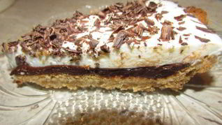 Рецепт Шоколадна-творожного тарт