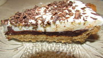 Рецепт Шоколадна-творожного тарт