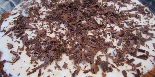 Рецепт шоколадна-творожного тарт