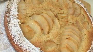 Рецепт Тарта с франжипаном и грушами