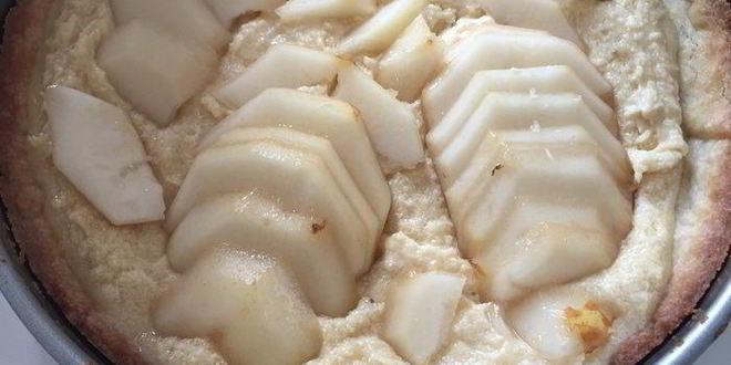 Рецепт тарта с франжипаном и грушами