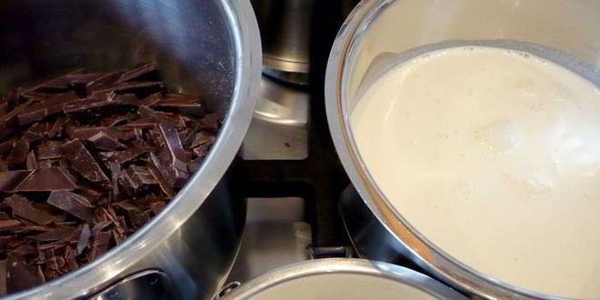 Рецепт тарта с карамелью и чили шоколадное озеро