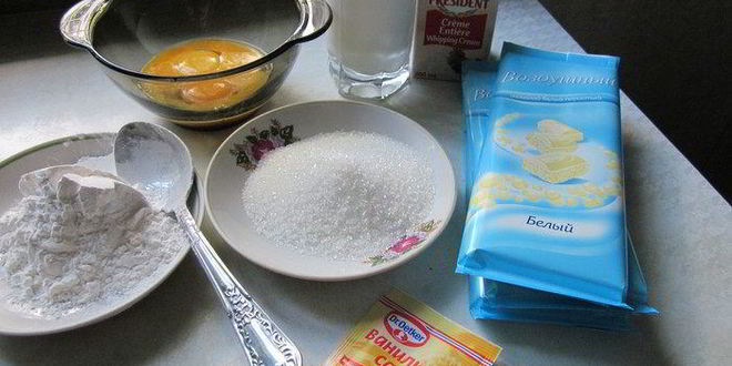 Рецепт тарта с клубникой и белым шоколадом