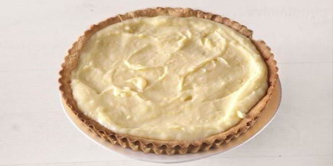 Рецепт тарта с лимонным кремом
