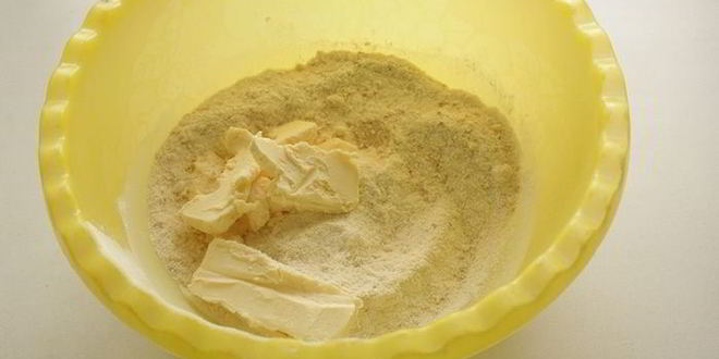 Рецепт тарта с рикоттой и брусникой