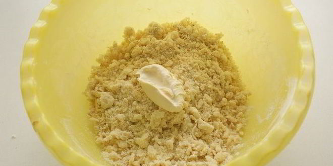 Рецепт тарта с рикоттой и брусникой