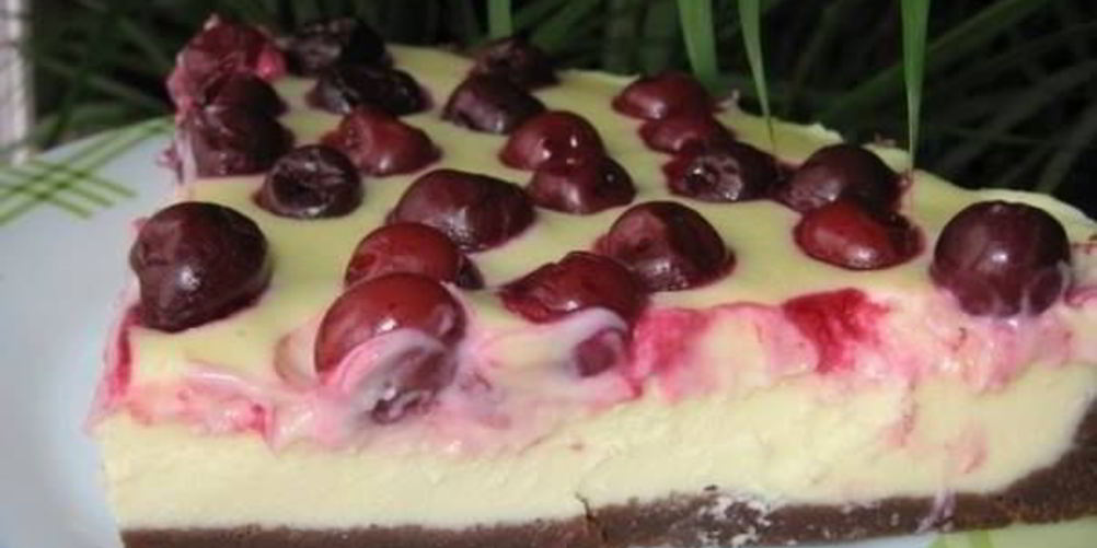 Как приготовить тарт с творогом и вишней