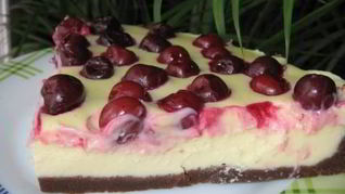 Рецепт Тарта с творогом и вишней