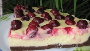 Рецепт Тарта с творогом и вишней