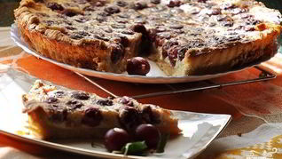 Рецепт Тарта с вишней и белым шоколадом