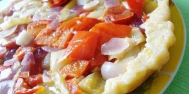 Рецепт тарта татен с овощами