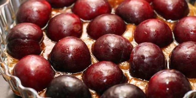 Рецепт тарта татен со сливами