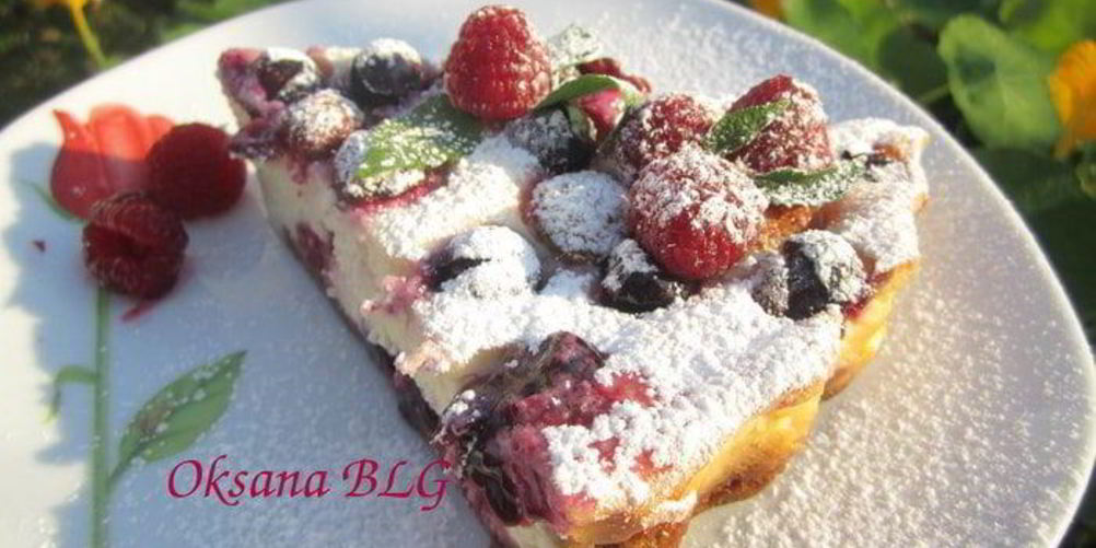 Как приготовить тарт ягодно-творожный
