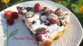 Рецепт Тарта ягодно-творожный