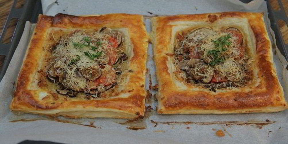 Как приготовить тарты с грибами и тимьяном