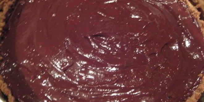 Рецепт трюфельного тарта с малиной