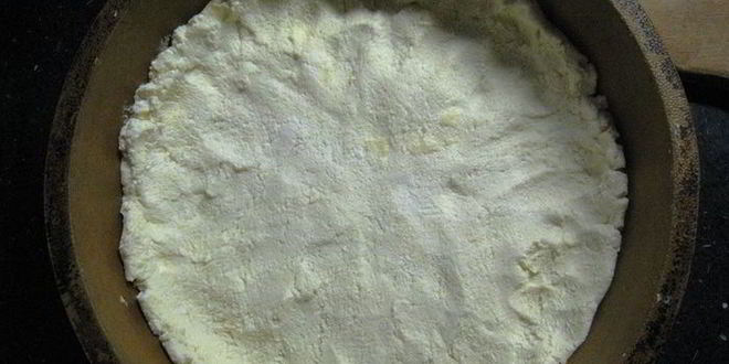 Рецепт творожного тарта с кабачковой начинкой