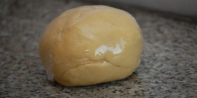 Рецепт яблочного тарта с творожным кремом