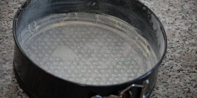 Рецепт яблочного тарта с творожным кремом