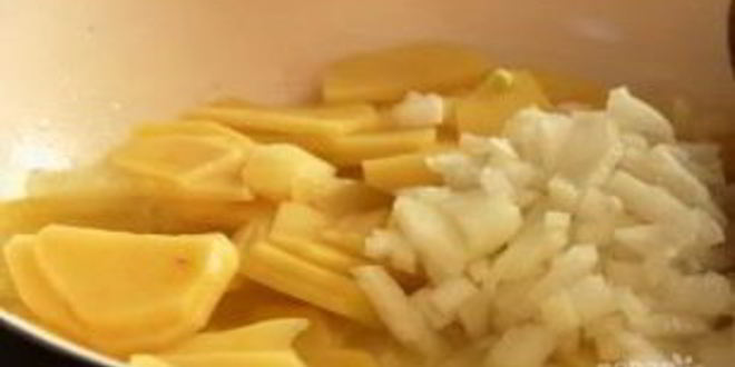 Рецепт тортильи картофельной с грибами