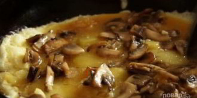 Рецепт тортильи картофельной с грибами