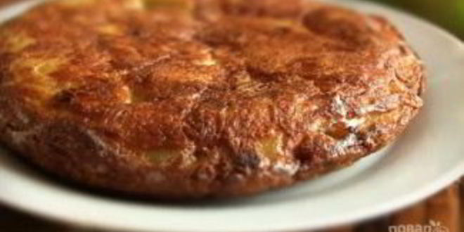 Рецепт тортильи картофельной с грибами