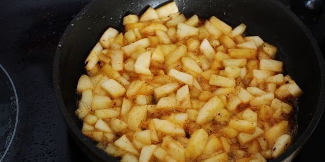 Рецепт французских тостов с яблоками