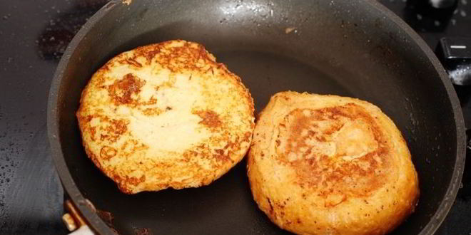 Рецепт французских тостов с яблоками