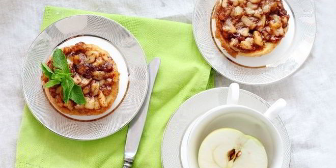 Рецепт французских тостов с яблоками