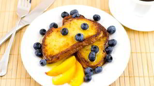 Рецепт Французских тостов с ягодами и медом