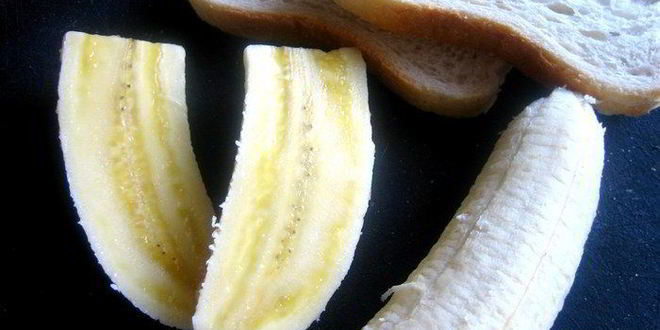 Рецепт хрустящего тоста с карамельным бананом