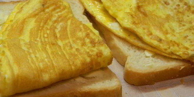 Рецепт тоста с яичницей и беконом