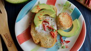 Рецепт Тоста с яйцом и авокадо