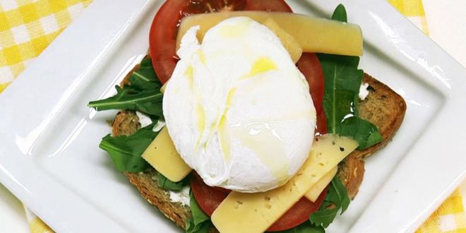 Рецепт тоста с яйцом пашот