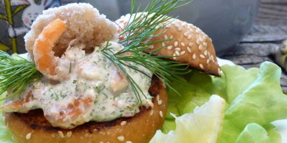 Как приготовить тост скаген