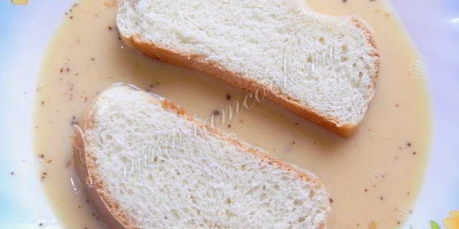 Рецепт тостов французских