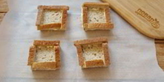 Рецепт тостов карбонара