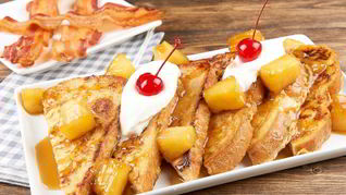 Рецепт Тостов с ананасом