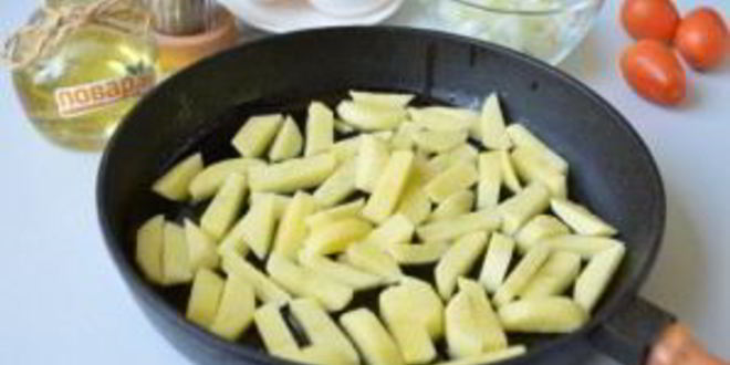 Рецепт деревенской яичницы