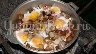 Рецепт Сборной глазуньи