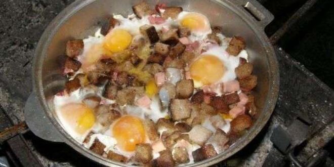 Рецепт сборной глазуньи