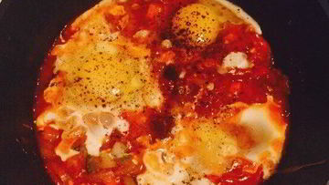 Рецепт Шакшуки с лечо