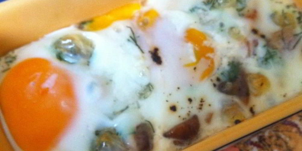 Как приготовить воскресную яичницу